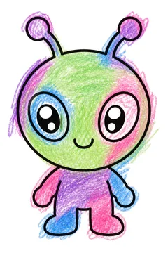 Colored example 1