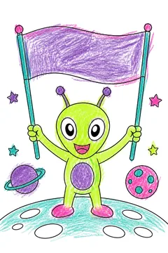 Colored example 1
