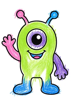 Colored example 1