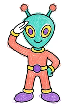 Colored example 1