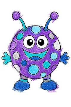 Colored example 1