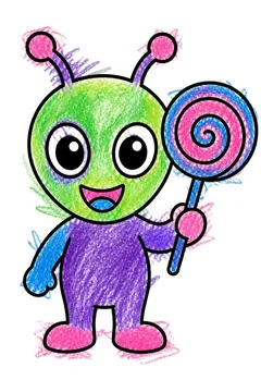 Colored example 1