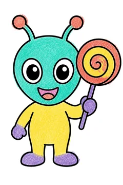 Colored example 3