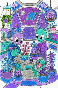 Colored example 1