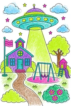 Colored example 1