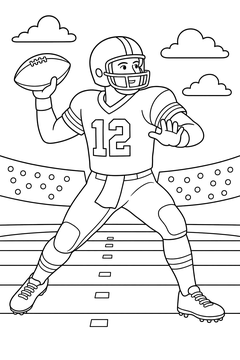 The Throw line art