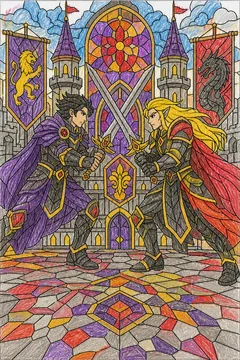 Colored example 1