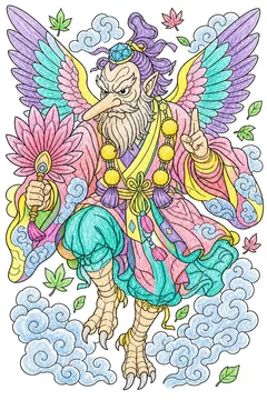 Colored example 1