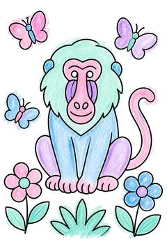 Colored example 1
