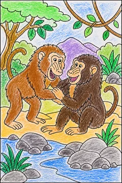 Colored example 1