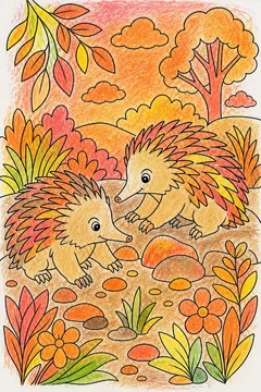 Colored example 1