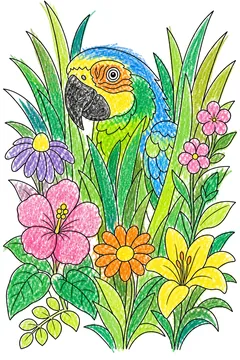 Colored example 1