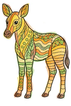 Colored example 1