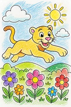 Colored example 1