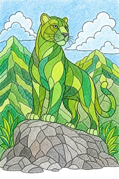 Colored example 1