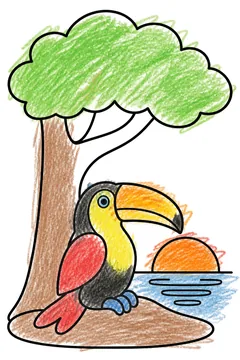 Colored example 1