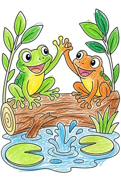 Colored example 1