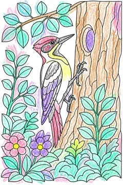 Colored example 1