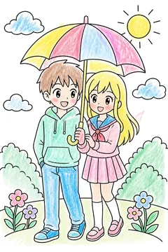 Colored example 1