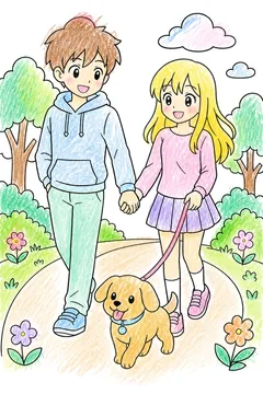 Colored example 1