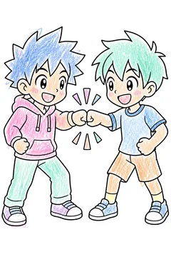 Colored example 1