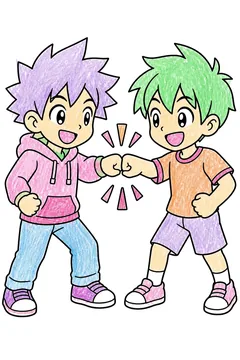 Colored example 3