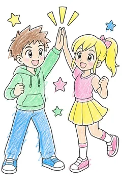 Colored example 1