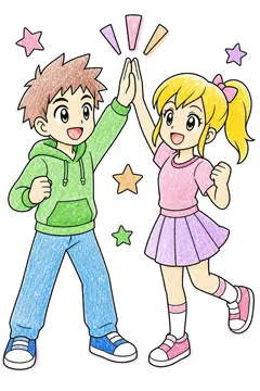 Colored example 3