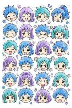 Colored example 1