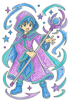 Colored example 1