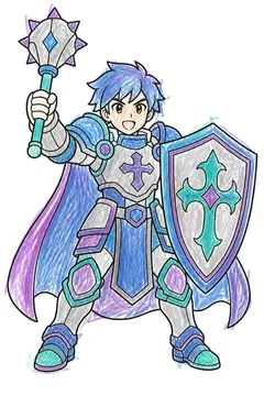 Colored example 1