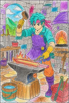 Colored example 1