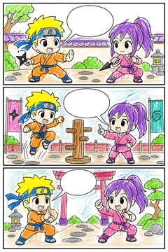 Colored example 1