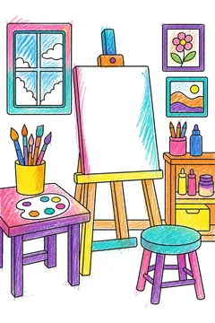 Colored example 1