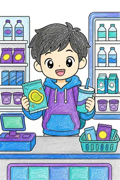 Colored example 3