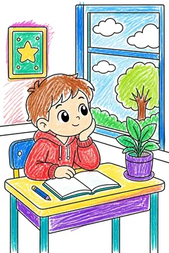 Colored example 1
