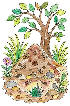 Colored example 1
