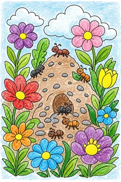 Colored example 2