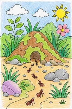 Colored example 3