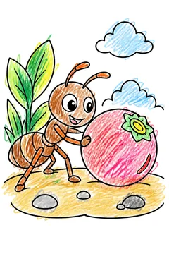 Colored example 1