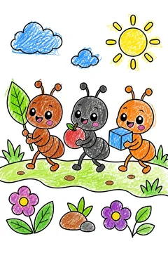 Colored example 1