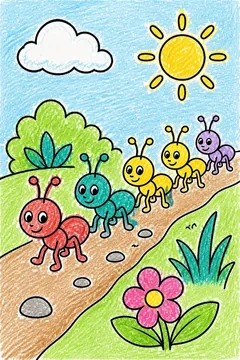 Colored example 3