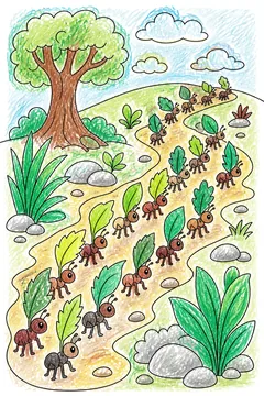 Colored example 1