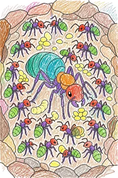 Colored example 1