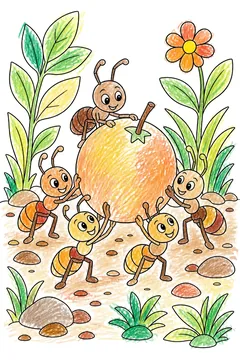 Colored example 1