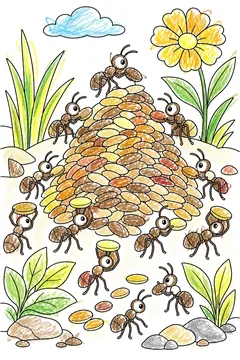 Colored example 1