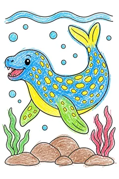 Colored example 1