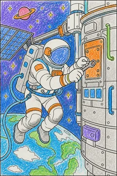Colored example 1