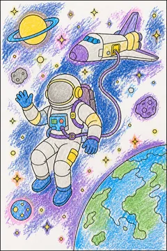 Colored example 1