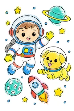 Colored example 1